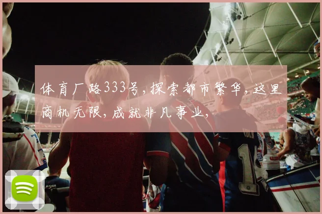 体育厂路333号,探索都市繁华,这里商机无限,成就非凡事业,